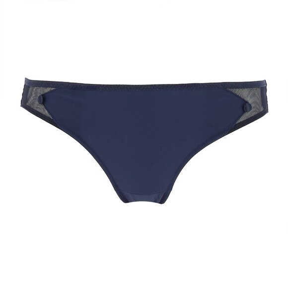 Lou Belle De Lou Lace Brief Panty in Navy Size Small NWT - Picture 3 of 4